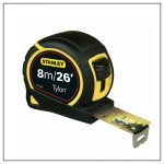 Stanley 8m 26ft Class II Tape Measure With Matt 25mm Tylon Blade, 030656